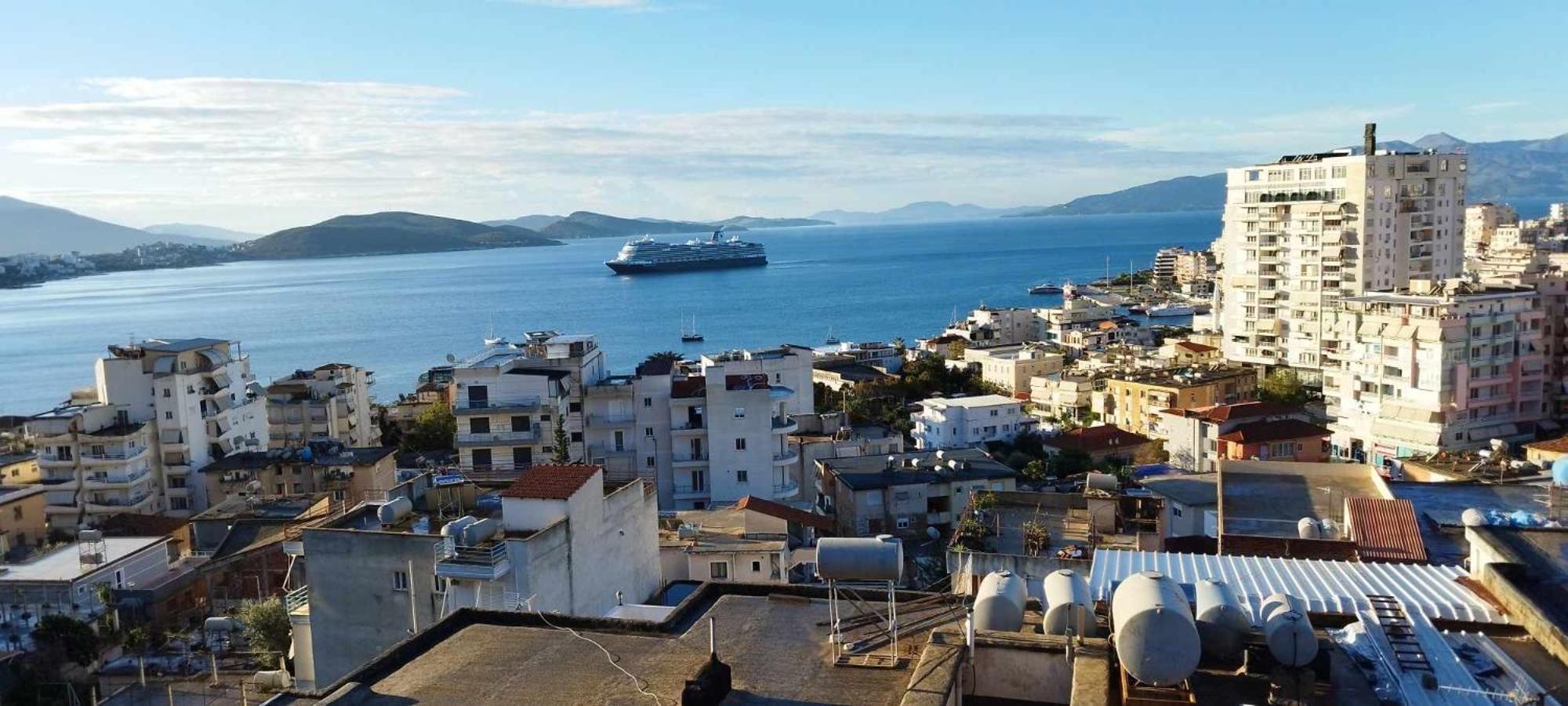Elena Apartament Sarande Bagian luar foto